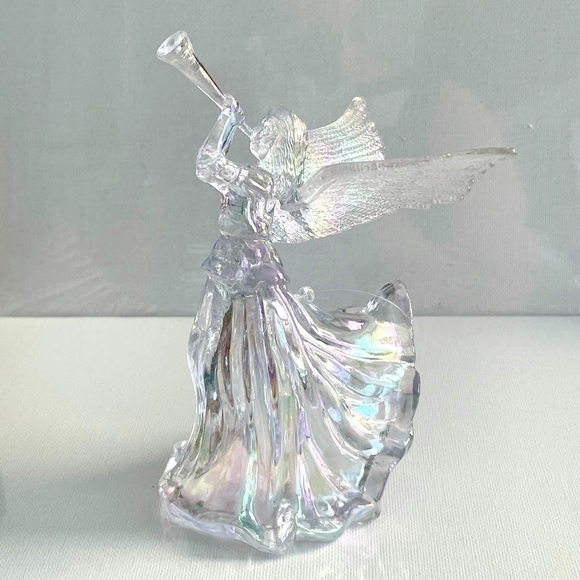 VNTG Celestial Angel Figurine Ornament Christmas Holiday Art Decor Home Decor - Picture 3 of 4